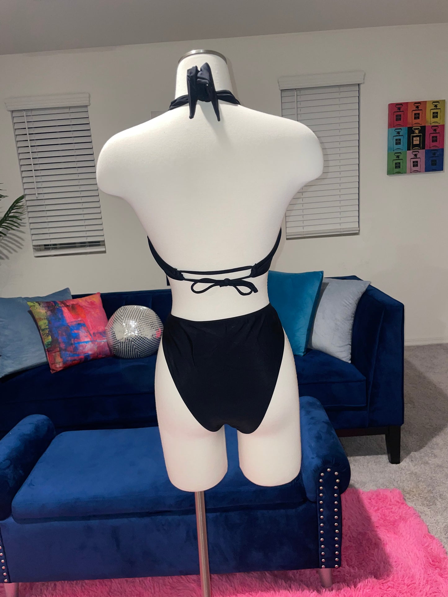 Criss Cross One Piece Swimsuit